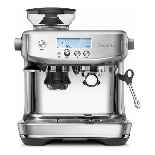 Cafetera Breville The Barista Pro BES878 super automática brushed stainless steel expreso 120V