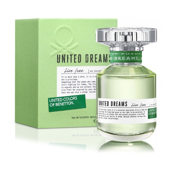 Perfume Mujer Benetton Dream Big - Live Free 50ml Febo