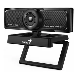 Câmera Web Genius Widecam F100 V2 Full Hd 30fps Cor Preto