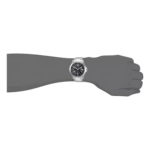 Guess Reloj analógico para Hombre de con Correa en Acero Inoxidable U1107G1  : : Moda