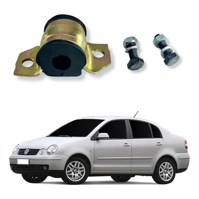 Kit Barra Estabilizador Esquerdo Polo Sedan 1.6 2002 A 2006