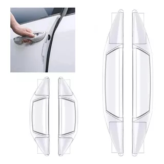 Protector Universal De Borde En Pvc Para Vehículos 4 Puertas