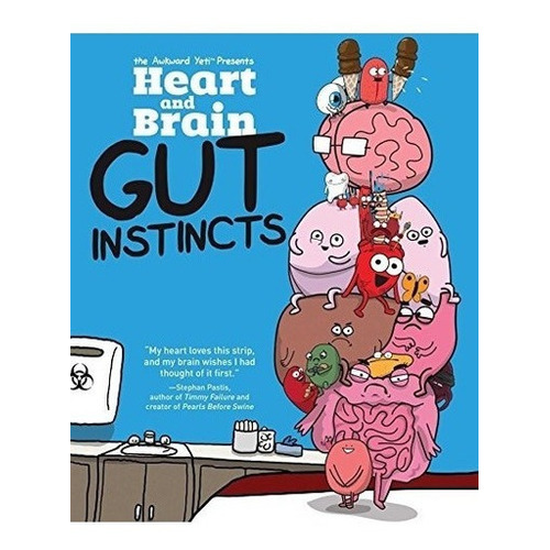 Heart And Brain: Gut Instincts - The Awkward Yeti (paperb...