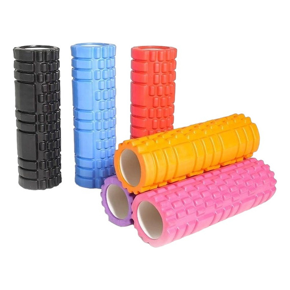 Rodillo Foam Roller 45cm Goma Eva Terapia Masaje Yoga