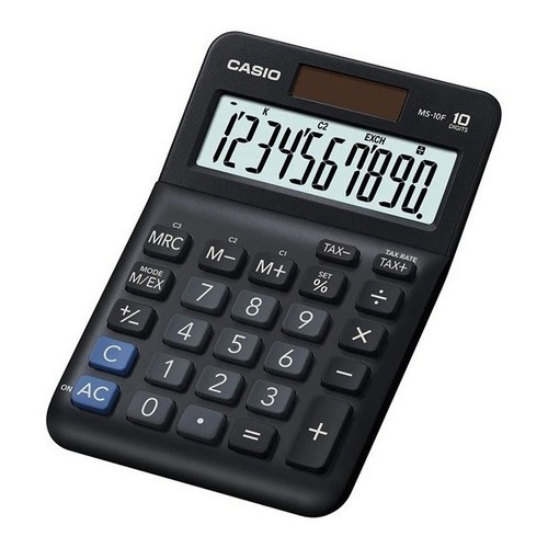 Calculadora Casio Ms-10 De Escritorio Pantalla Extra Grande