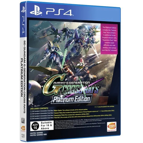 Sd Gundam G Generations Platinum Edition Para Ps4