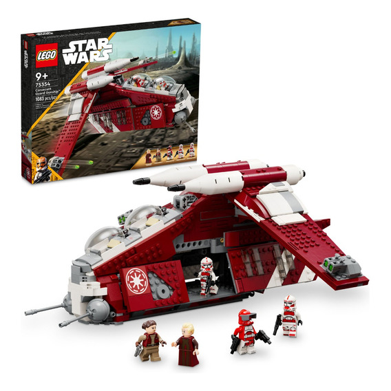 Kit Lego Star Wars Cañonera De La Guardia De Coruscant 75354