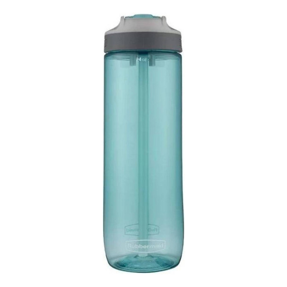 Rubbermaid  Leak Proof Botella De Agua -710ml - Color Cian