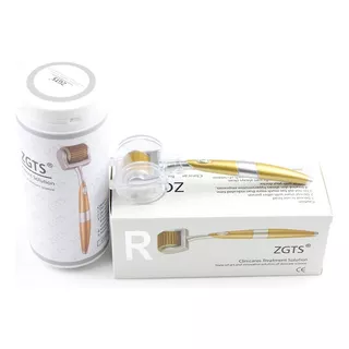 Derma Roller Zgts 192 Premium Micro Agujas Titanio Mesoroller -medidas A Elección: 0.5 Facial / 1.0 Inter / 1.5 Corporal