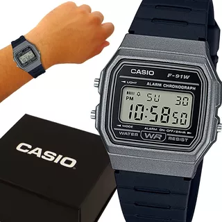 Relógio Casio Preto Original Prova D'água Com Garantia 1 Ano