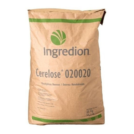 Dextrosa Cerelose Ingredion (bolsa X 25 Kilos)