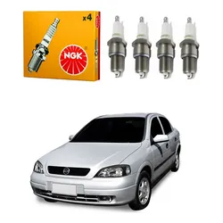 Jogo Velas Ngk Astra Sedan 1.8 2.0 8v 1998 A 2004