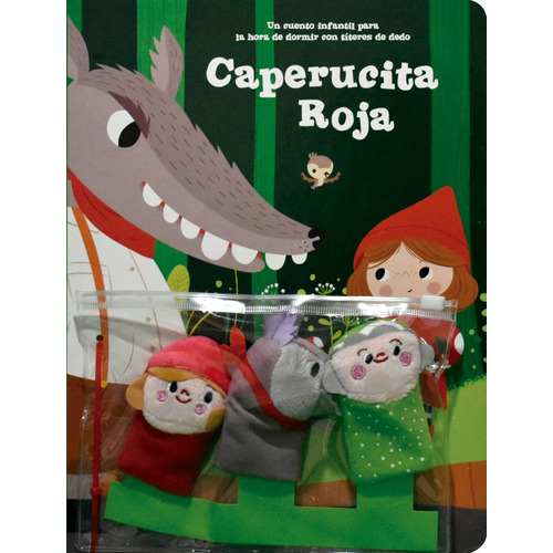Fire Tale Fingerpuppets: Caperucita Roja, de Varios autores. Editorial Jo Dupre Bvba (Yoyo Books), tapa blanda en español, 2020
