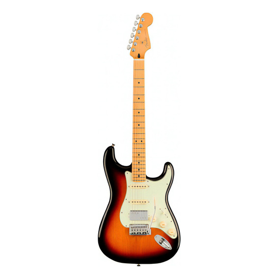 Guitarra Fender Player Plus Stratocaster Hss 3 Tone Sunburst Color 3-Color sunburst Material del diapasón Arce Orientación de la mano Diestro