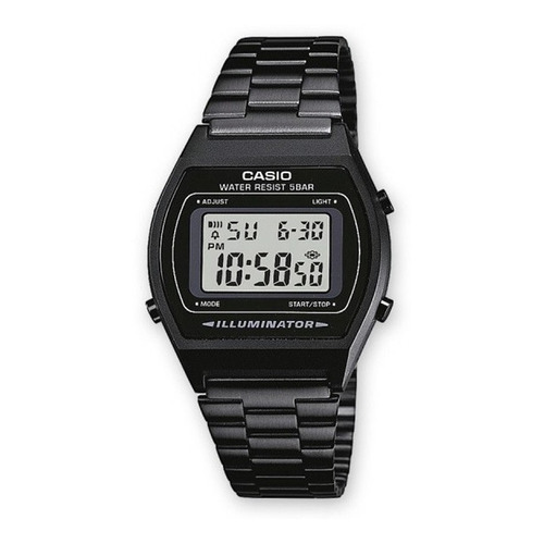 Casio B640wb-1aef Mens Retro Collection Digital Black Watch