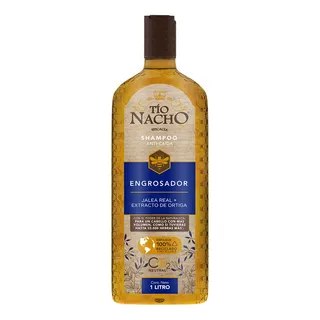 Shampoo Tío Nacho Engrosador Jalea Real En Botella De 1l De 1074g Por 1 Unidad