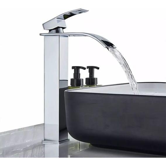 Grifo Mezclador Para Lavabo De Baño De Acero Inoxidable Sunoffer