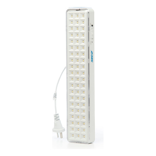 Sica color blanco luz de emergencia 60 Leds Litio 8hs 