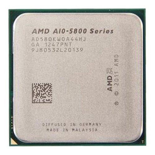 Procesador gamer AMD A10-Series A10-5800B AD580BWOA44HJ de 4 núcleos y  4.2GHz de frecuencia con gráfica integrada