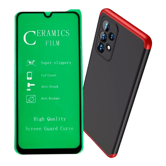 Funda Estuche 360 Lujo + Vidrio Cerámico Para Samsung A33 5g