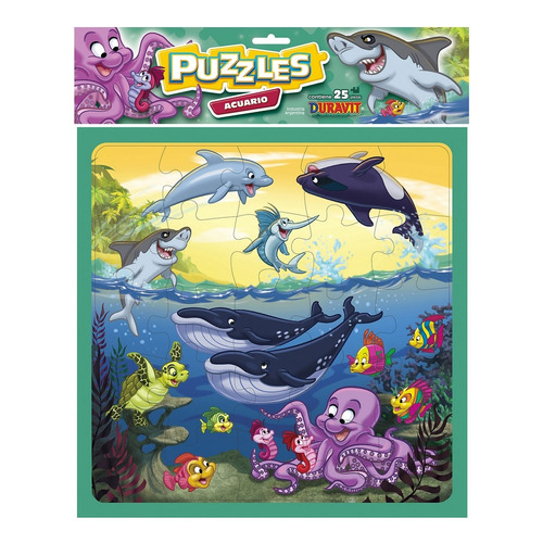 Puzzle Rompecabezas Acuario 25 Piezas Duravit - 17