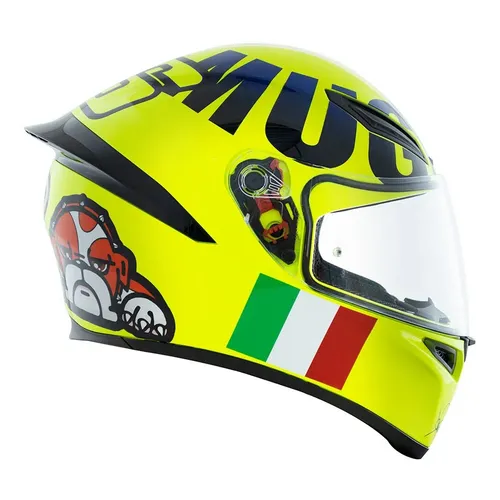 Casco agv verde fosforescente hotsell
