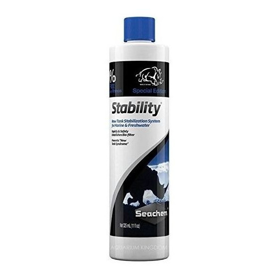 Stability Seachem 325ml Bonus Bacterias Acuarios