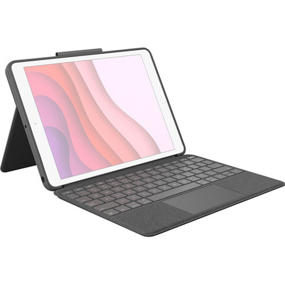 Teclado Logitech Combo Touch Para iPad 7ma 8va 9na Gen Nuevo