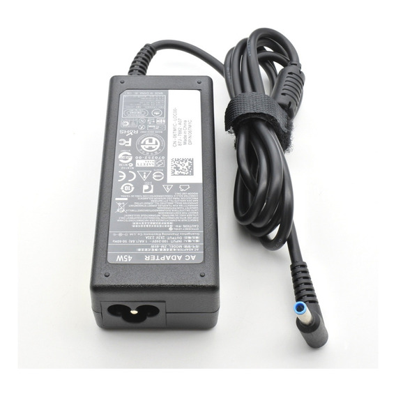 Cargador Notebook Compatible Con Hp 19.5v 2.31a Punta Azul