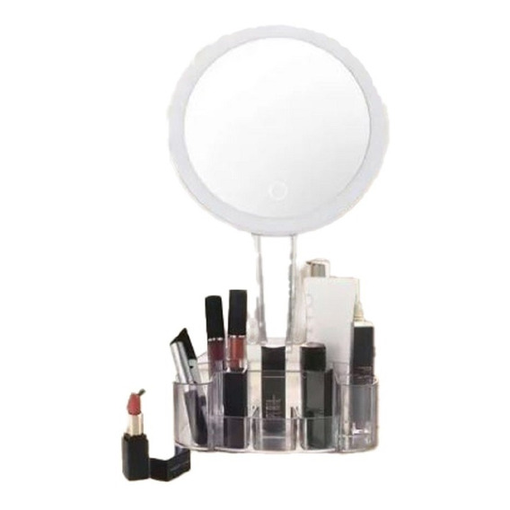 Espejo 26 Led Maquillaje Estuche Cosmetiquero 90° / Jp Ideas