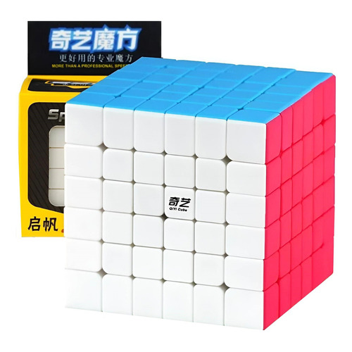 Cubo Qiyi 6x6 Qifan Versión 2 Profesional Color De La Estructura Stickerless