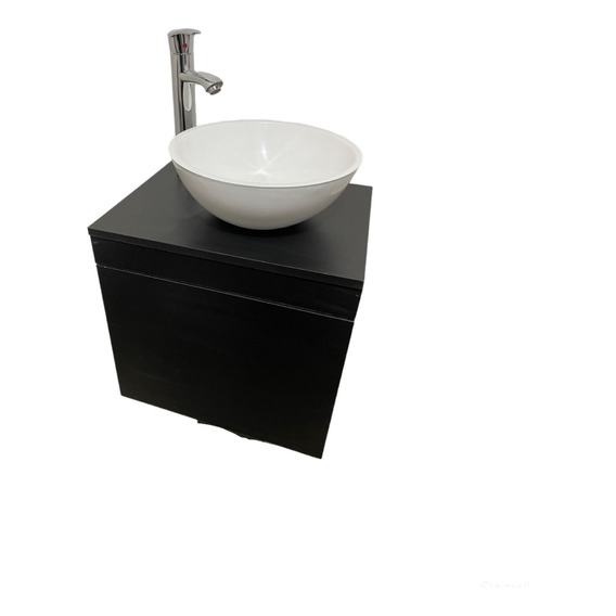 Kit De Baño Gabinete Mueble Complet +monomando+ovalin Lavabo