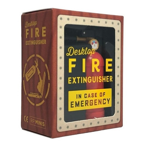 Desktop Fire Extinguisher, De Sarah Royal. Serie Running Press Editorial Rp Minis, Tapa Blanda En Inglés