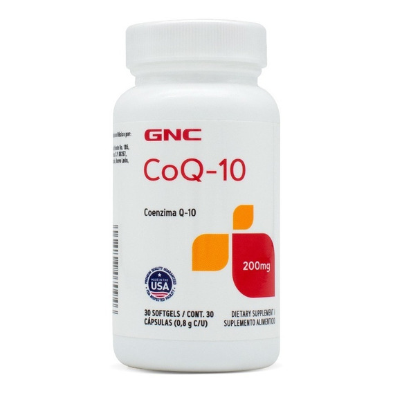 Gnc Coq-10 200 Mg 30 Caps