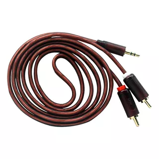 Cable De Audio Enchufe Oyike Auxiliar 3.5 A Rca Estereos 3m
