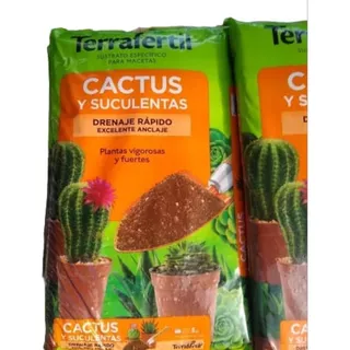 Tierra Sustrato Para Cactus Y Suculentas Tf - 5 Lt