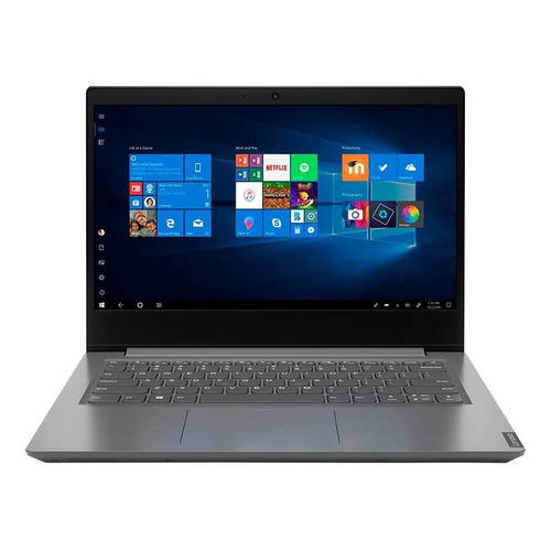 Laptop  Lenovo V-Series V14-IIL  iron gray 14", Intel Core i3 1005G1  8GB de RAM 256GB SSD, Intel UHD Graphics G1 1366x768px Windows 10 Pro