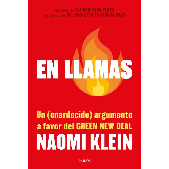 Libro: En Llamas / Naomi Klein