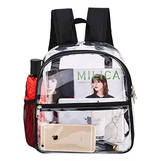 Mochila Transparente Para Hombre Mujer Niños Viaje Escolares