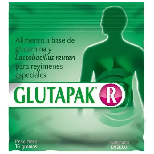 Glutapak R L-glutamina Y Lactobacillus Flora Intestinal 15 G