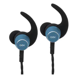Fone De Ouvido Esportivo Bluetooth Oex Drift Fn409 - Azul Cor Azul-celeste no Mercado Livre com oferta e cupom de desconto