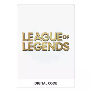 Tarjeta Rp League Of Legends Riot Points Promoción 