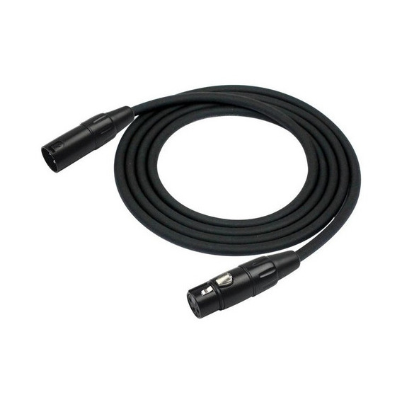 Cable Kirlin Para Micrófono 3 Mts Profesional, Mpc-470pb Bk