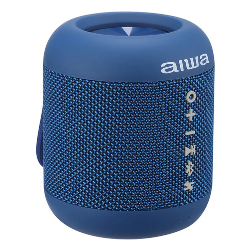 Parlante Aiwa Exos Go Sonido Stereo Bajos Impermeable Ipx6 Color Azul Acero 5v