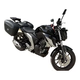 Fazer250 -bagageiro + Suporte Lateral + Par De Baús E21 Givi