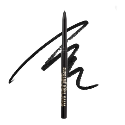 Delineador Milani Supreme Kohl Kajal Blackest Black Color Blackest Black 01A Efecto Mate