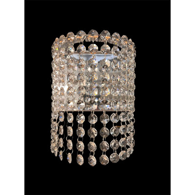 Aplique Drop Para 2 Luces G9 Cristal De Diseño G59702w Pal
