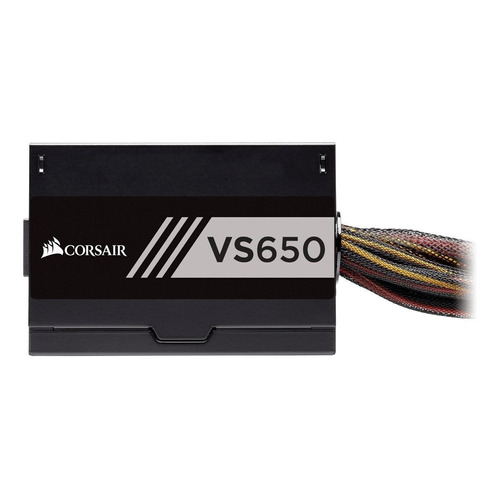 Fuente de poder para PC Corsair VS Series VS650 650W black 200V - 240V