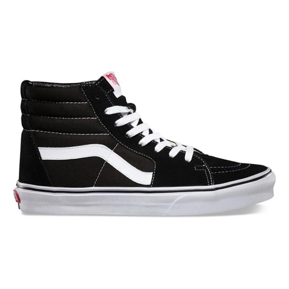 Championes Botitas Vans Sk8-hi Negro