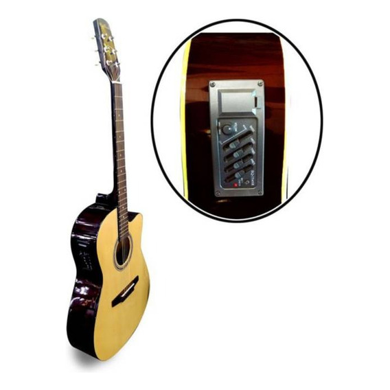 Guitarra Electroacustica Importada Eq. De 4 Bandas